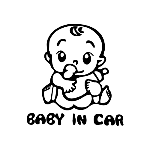 Baby in car 3